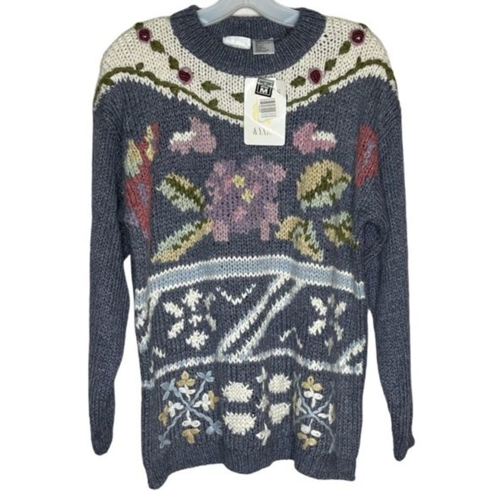 Vintage Needles & Yarn Sweater nwt
